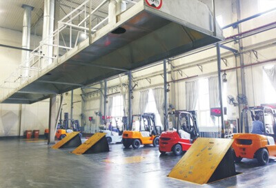 杭州叉車(chē)檢測(cè)流水線